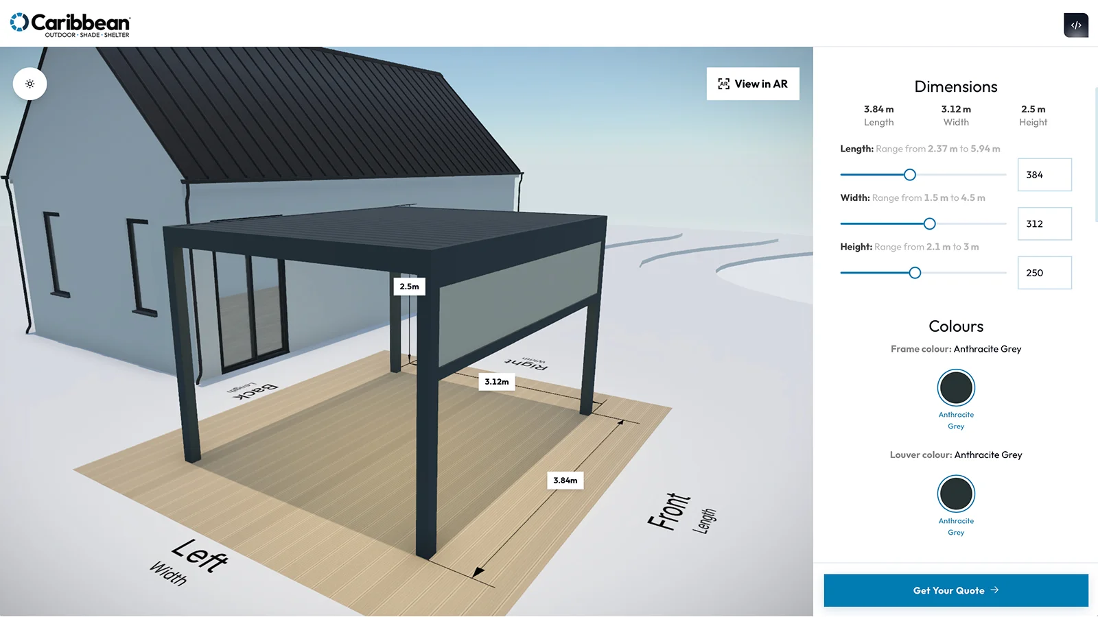 Branded configurator